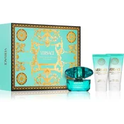 Versace Crystal Emerald Darilni set, Eau de parfum 50ml + Body Lotion 50ml + Shower gel 50ml