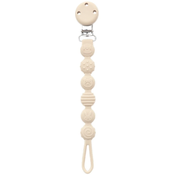 Silikonski držac za dudu Lorelli Premium - Natural, Beige