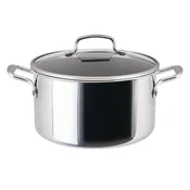 Lonec za kuhanje ZAŠČITA PRED PRASKAMI C1 26 cm, 7,6 l, nerjaveče jeklo, Circulon