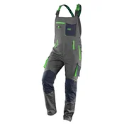 NEO TOOLS delovne hlače z naramnicami PREMIUM XL, ripstop