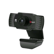 Spletna kamera C-TECH CAM-11FHD, 1080P full HD, mikrofon, črna