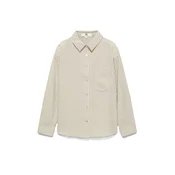 Pull&Bear Bluza ecru/črna