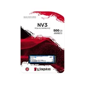 KINGSTON 500GB M.2 2280 NVMe SNV3S/500G series NV3 SSD