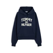 TOMMY HILFIGER Majica Varsity kremna/mornarska