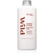Wild Body Wash Amber & Oud Refill Gel za tuširanje, 300 ml