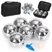 MULTIGARDEN Set za igru bocanja – petanque/ 6 kugli + kofer i dodaci