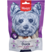 Wanpy Dopolnilna hrana za pse Duck & Jerky Rawhide Wraps, 100 g