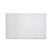 Kela Kopalniška preproga KL-23914 LAVINIA 100% organski bombaž bela 60x100 cm
