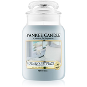 Yankee Candle A Calm & Quiet Place dišeča sveča 623 g Classic velika