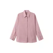 MANGO Bluza Lombi  staro roza / črna / bela