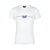 HARVEY MILLER Majica temno modra/bela