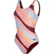 Speedo Jednodijelni kupaći kostim Allover U-Back Šaren