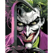 shumee Slikanje po številkah z okvirjem Slike za slikanje - Joker z lomilko 40x50 cm