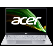 ACER Laptop Swift SF314-43 14 FHD Ryzen 7 5700U 16GB 512GB SSD AMD Radeon FPR backlit srebrna