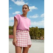 Trendyol Milla Ženska majica TWOSS20TS0021, Roze