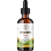 BrainMax Pure Stevia kapljice, različne vrste, 50 ml Okus: Jagoda