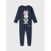 NAME IT Pižama DISNEY 13208981 Mornarsko modra Regular Fit