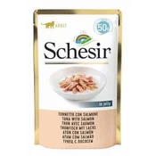 Schesir Žepek za mačke Adult tuna/losos 50g