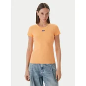 HUGO Majica Easy 50523924 Oranžna Slim Fit
