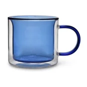 Modre steklene skodelice v kompletu 2 ks 270 ml Liv – ONA