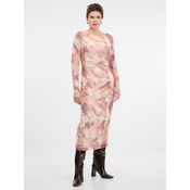 Light pink womens midi dress ORSAY - Womens