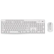 TIPKOVNICA PLUS MIŠ BEŽIČNI MK295 LOGITECH bela