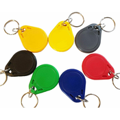 Mave 7 Barvnih RFID obeskov s 125 kHz čipom TK4100