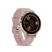 GARMIN pametni sat Venu 3S, Dust Rose Soft Gold