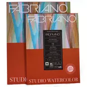 Blok Studio Watercolour 28x35,6cm 12L 300g (hot pressed/grana satinata) Fabriano 19123003