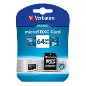 memorijska kartica MicroSD 64GB Verbatim V044084