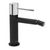 SOLARIS Bidete Mixer Tap, black matt/chrome - Črna mat barva - Sapho - SOLARIS - 72 - Medeninasti - Vzvod - Krožni - 170 - 14