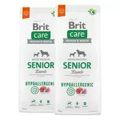 Brit Care Dog Hypoallergenic Senior Lamb 2 x 12 kg