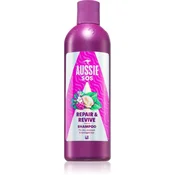 Aussie SOS Repair Revive hranilni šampon za obremenjene lase in lasišče 300 ml