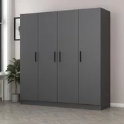 Hanah home Ormar Kale 180x210x52cm Antracit