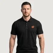 GymBeam Polo Shirt Black XXL