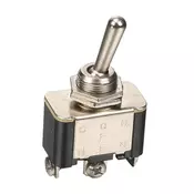 Prekidac kipp 6A/250V 1-pol 3-položaja, fi=11.8mm