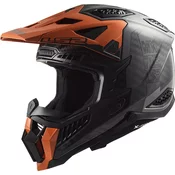LS2 Mx703 X-force Victory Titanium / Orange
