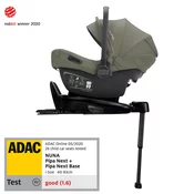 nuna otroški avtosedež pipa™ next i-size (40-83 cm) pine + pipa™ next isofix baza