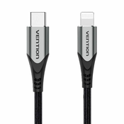 Vention Lightning MFi to USB-C Braided Cable C94 2 m Gray