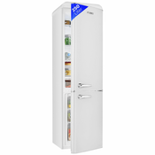 Bomann KGR 7328.1 white Retro Fridge-Freezer 188cm