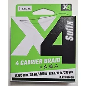 X4 Carrier Braid Lo Vis Green 300m
