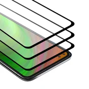 Cadorabo CADORABO Motorola MOTO G 5G PLUS - Zaščitna folija v transparentno s čarno - 3-pack Kaljeno steklo za zaščito zaslona s trdoto 9H in 3D dotikom, (20547964)