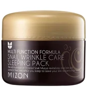 Mizon Snail Wrinkle Care Sleeping Pack – Nočna Maska proti Gubam 80ml