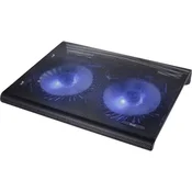 Trust Trust Azul stalak za prijenosno racunalo 17,3 s plavim LED osvjetljenjem, crni