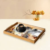 Aberto Design Poslužavnik TPEA9851 50 x 29 x 3.5 cm, Šareni
