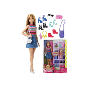Barbie: Barbie lutka sa cipelama i dodacima - Mattel