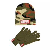 Marvel - Mens Core Logo Giftset (Beanie & Knitted Gloves)