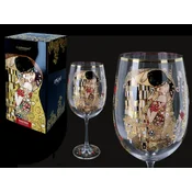 Carmani, kozarec za vino - G. Klimt, Poljub