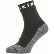 Vodootporne čarape SealSkinz WP Warm Weather Soft Touch Veličina čarapa: 36-38 / Boja: crna/siva