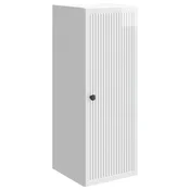Vidaxl omara za steno Bela visok sijaj 33 x 34,5 x 90 cm